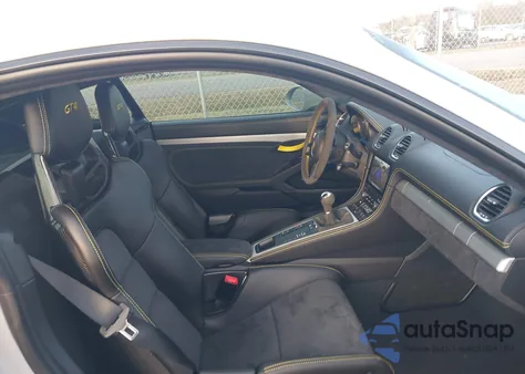 2020 Porsche 718 Cayman Gt4 z USA, uszkodzony, nr VIN WP0AC2A89LS289416